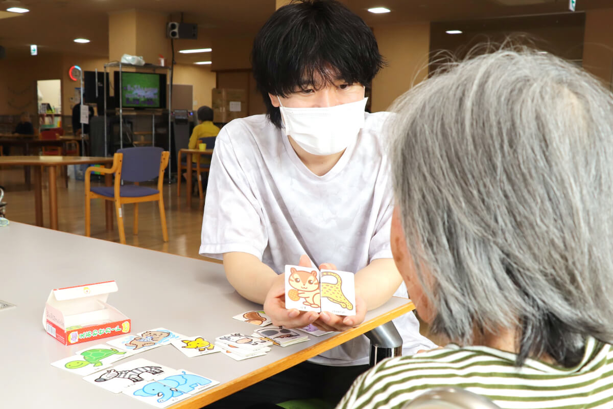 大野さんと利用者